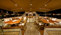 Mirabella III -  Cockpit Bimini and Dining